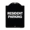 Signmission Parking Resident Parking Heavy-Gauge Aluminum Architectural Sign, 24" x 18", BW-1824-23356 A-DES-BW-1824-23356 - alternate 1